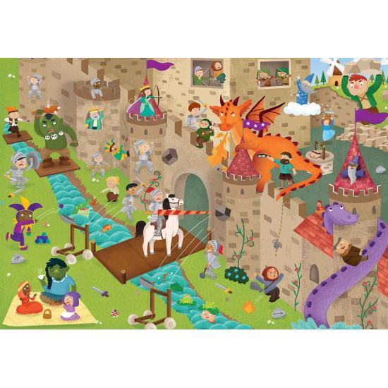 Puzzle Educa Detectives Le Château de 50 Pièces Puzzle Educa Detectives Le Château de 50 Pièces