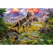 Educa Puzzle Rencontre de Dinosaures 500 Pièces