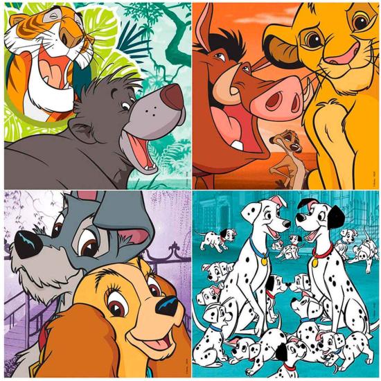 Puzzle Educa Disney Animaux 2 Progressif 12+16+20+25 Pcs Puzzle Educa Disney Animaux 2 Progressif 12+16+20+25 Pcs