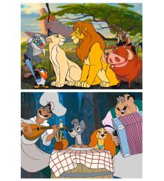 Puzzle Educa Disney Animals de 2 x 48 pièces