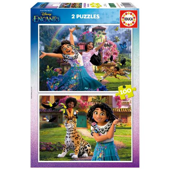 Puzzle Educa Disney Charm 2 x 100 pièces