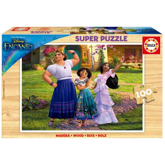 Puzzle Educa Disney Charm 100 pièces Bois