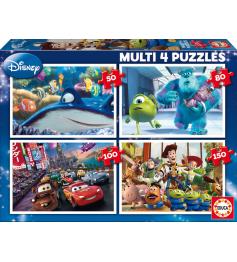 Puzzle Educa Disney Pixar Multi Progressif 50+80+100+150