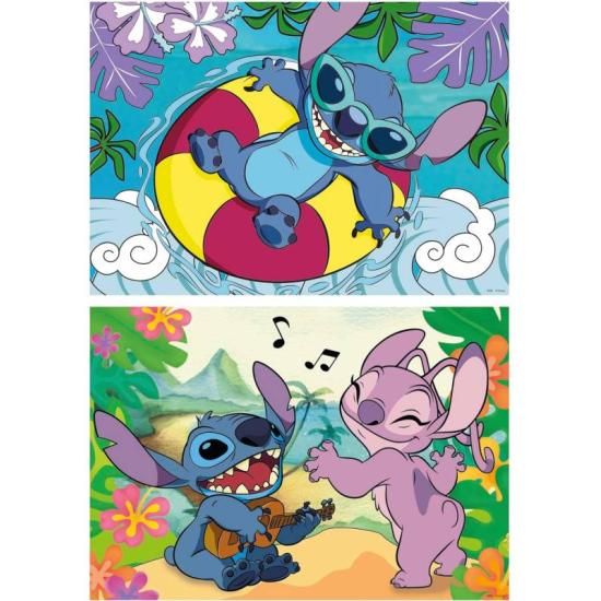 Puzzle Educa Disney Stitch 2 x 100 pièces Puzzle Educa Disney Stitch 2 x 100 pièces