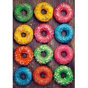 Puzzle Educa Donuts colorés 500 pièces