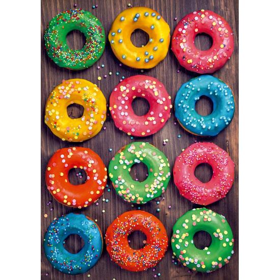 Puzzle Educa Donuts colorés 500 pièces Puzzle Educa Donuts colorés 500 pièces