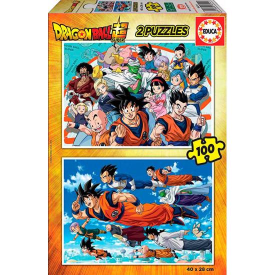 Puzzle Educa Dragon Ball Super 2 x 100 pcs