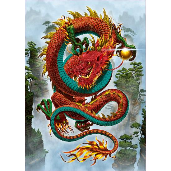 Educa Dragon de la bonne fortune Puzzle 500 pièces