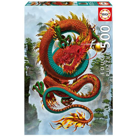 Educa Dragon de la bonne fortune Puzzle 500 pièces