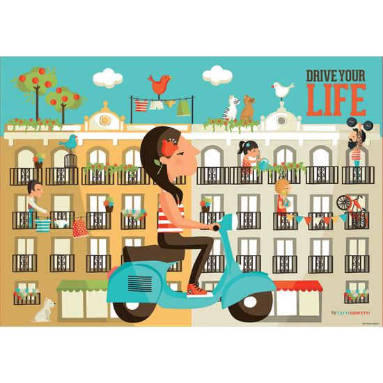 Educa Drive your Life Puzzle 500 pièces