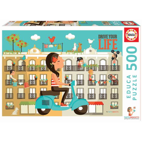 Educa Drive your Life Puzzle 500 pièces