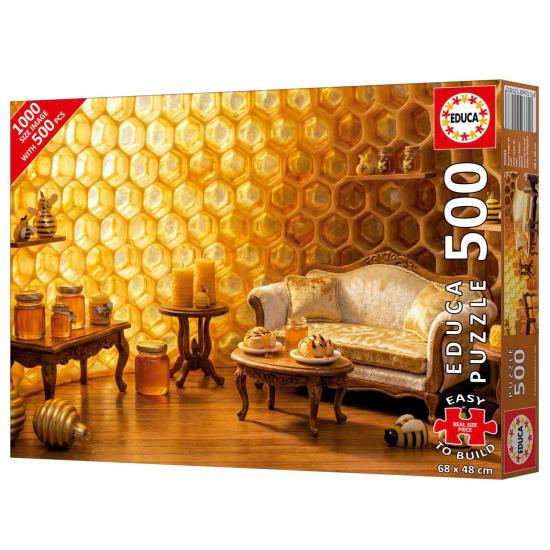Puzzle Educa Doux Foyer XXL 500 pièces