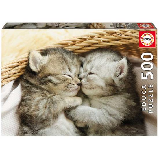 Puzzle Educa Sweet Kittens 500 pièces