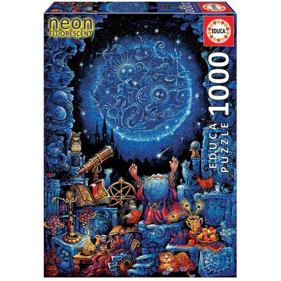 Educa Puzzle L'Astrologue, Néon 1000 Pièces