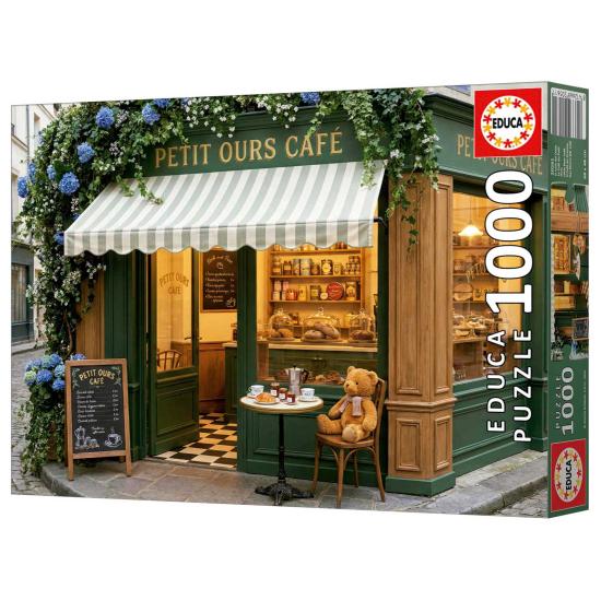 Puzzle Educa Le Café Du Petit Ours 1000 pièces
