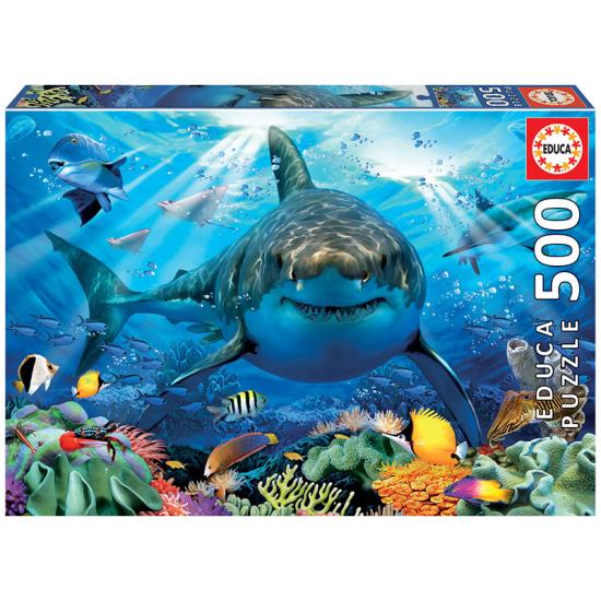 Puzzle Educa Le grand requin blanc 500 pièces