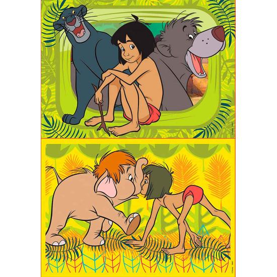 Puzzle Educa Le Livre de la Jungle 2 x 48 pièces