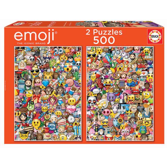Educa Emoji Puzzle 2 x 500 pièces