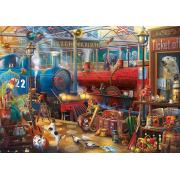 Puzzle Educa Gare énigmatique 500 pièces