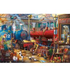 Puzzle Educa Gare énigmatique 500 pièces