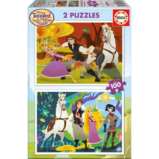 Puzzle Educa Tangled 2 x 100 pièces