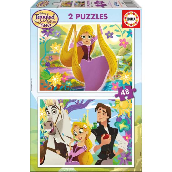 Educa Puzzle Tangled 2 x 48 pièces