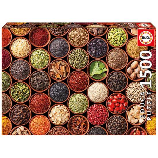 Puzzle Educa Épices et Condiments 1500 pièces