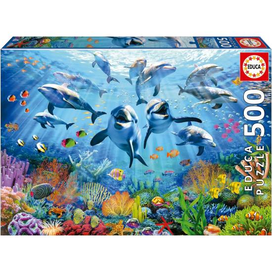 Puzzle Educa Partis sous la Mer 500 pièces