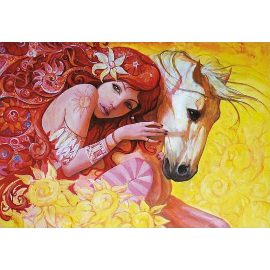 Puzzle Educa Fleurs au galop 1500 pièces