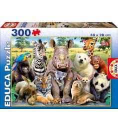 Puzzle Educa Classe Photo 300 Pièces