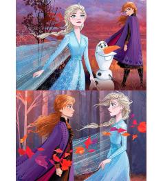 Puzzle Educa Frozen 2 de 2 x 25 pièces