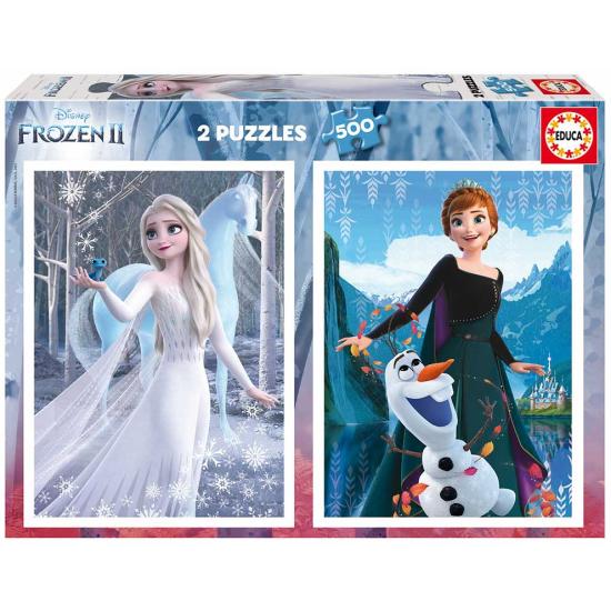 Puzzle Educa Frozen 2 de 2 x 500 pièces