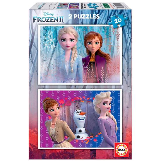 Puzzle Educa Frozen 2 de 2 x 20 pièces