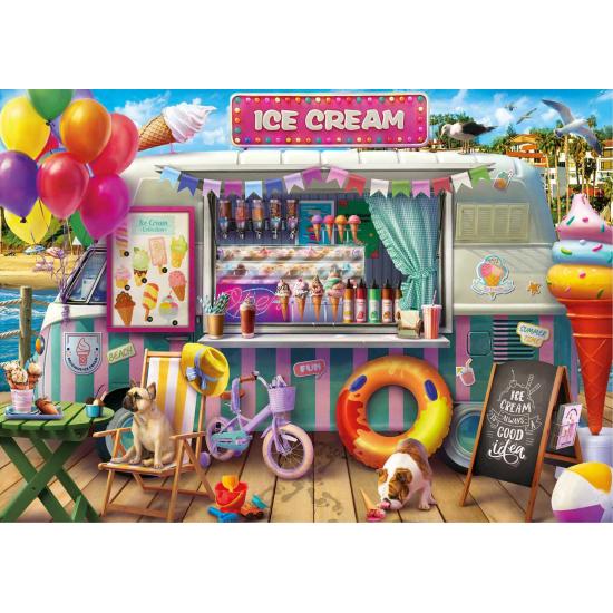 Puzzle Educa Camion De Glaces 500 pièces