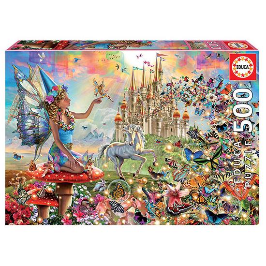 Puzzle Educa Fées et Papillons 500 pièces