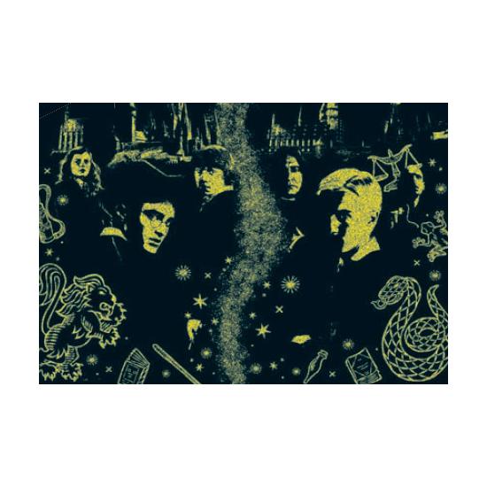 Puzzle Educa Harry Potter Duel Effet Néon 1000 Pièces