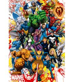 Puzzle Educa Héros Marvel 500 pièces