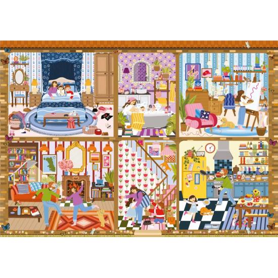 Puzzle Educa Home Sweet Home 1000 pièces