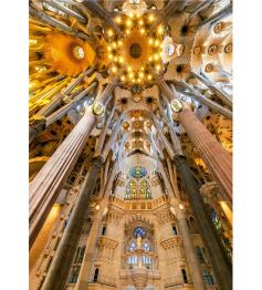Puzzle Educa Intérieur de la Sagrada Familia 1000 pièces