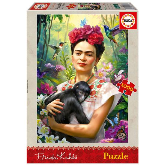 Puzzle Educa Le jardin de Frida Kahlo, 1000 pièces