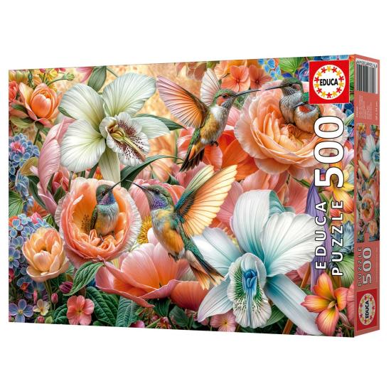 Puzzle Educa Jardin Des Colibris 500 pièces