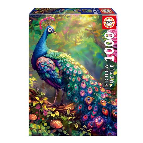 Puzzle Educa Jardin des Paons 1000 pièces