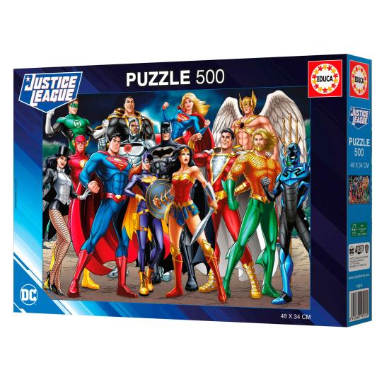 Puzzle Educa Justice League de 500 pièces Puzzle Educa Justice League de 500 pièces