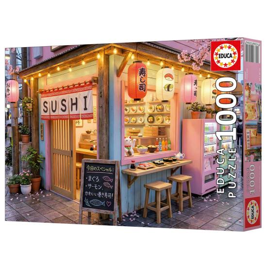 Puzzle Educa Sushis Kawaii 1000 pièces