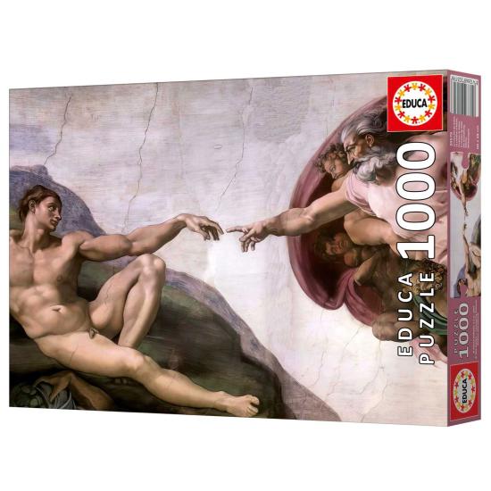 Puzzle Educa La Création D'Adam 1000 pièces