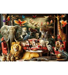 Puzzle Educa Le Manoir des Animaux 1500 pièces