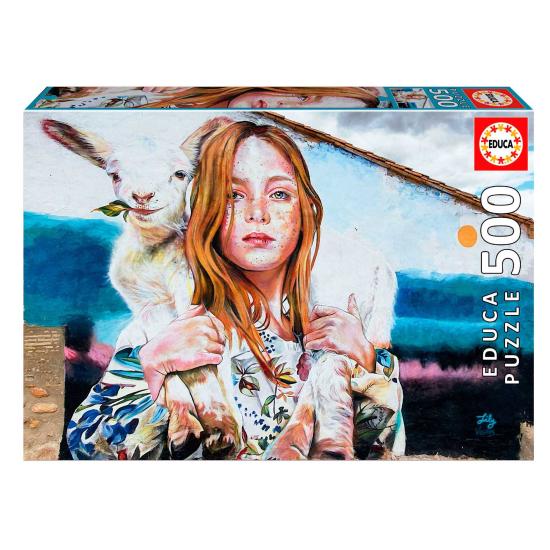 Puzzle Educa Bergère 500 pièces