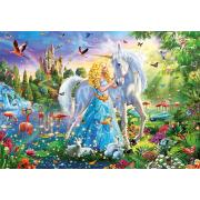 Puzzle Educa La princesse et la licorne 1000 pièces