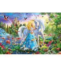 Puzzle Educa La princesse et la licorne 1000 pièces