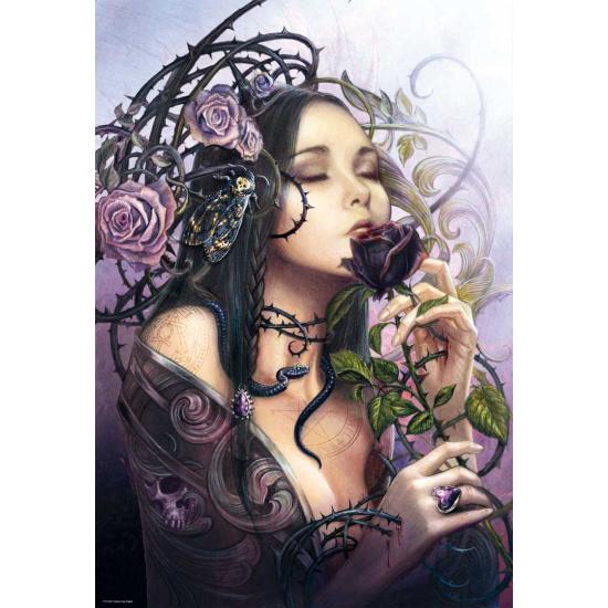 Educa Puzzle La Rose de Minuit 1000 pièces Educa Puzzle La Rose de Minuit 1000 pièces
